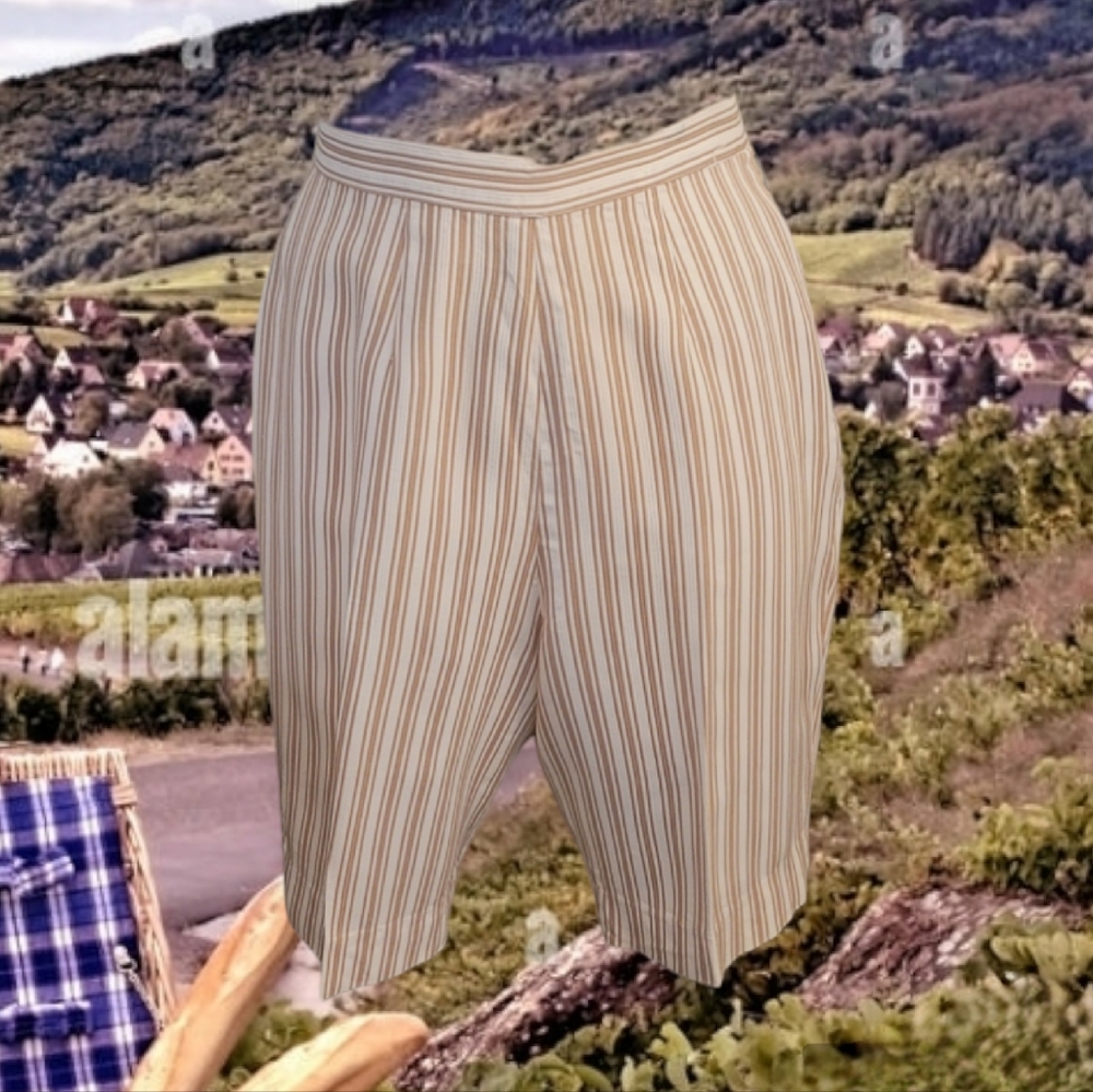Vintage Striped 50s Shorts